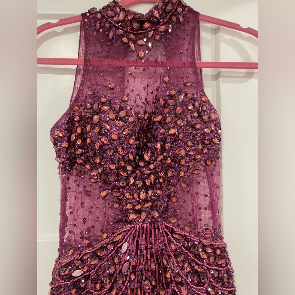 Purple Prom Dress - Picture 5 of 5